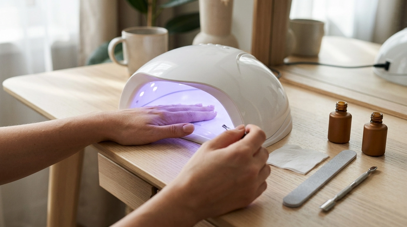 72 LED UV/LED Nail Lamp: Smart Sensor, Fast Curing