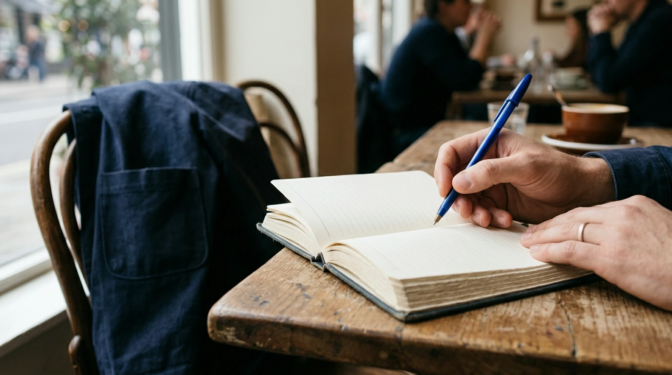 Mini Pocket Diary Notebook: Thick Paper for Daily Notes