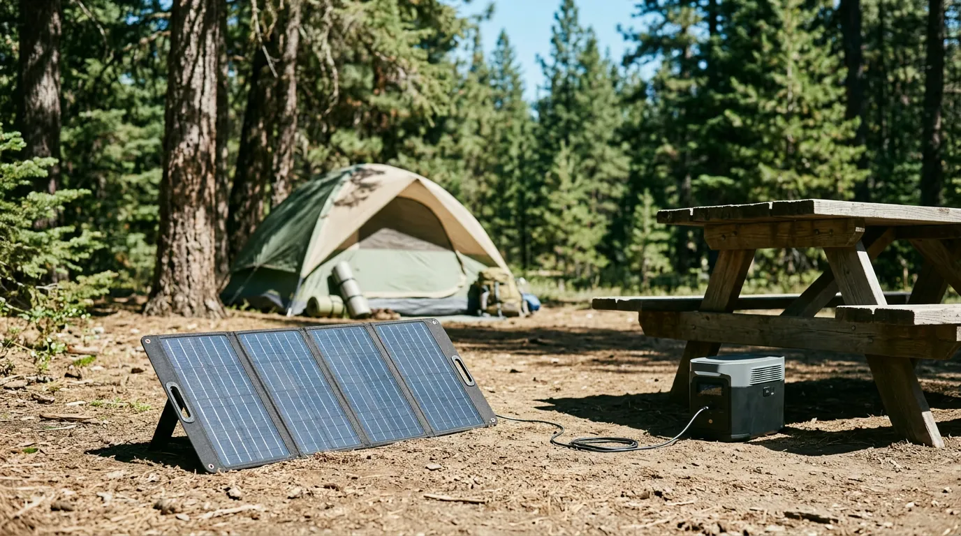 60W Foldable Solar Panel: Portable Station Charging Tips