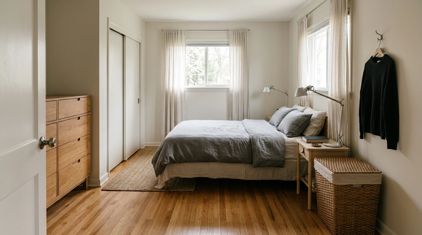 How to Arrange Your Bedroom for Easier Cleaning
