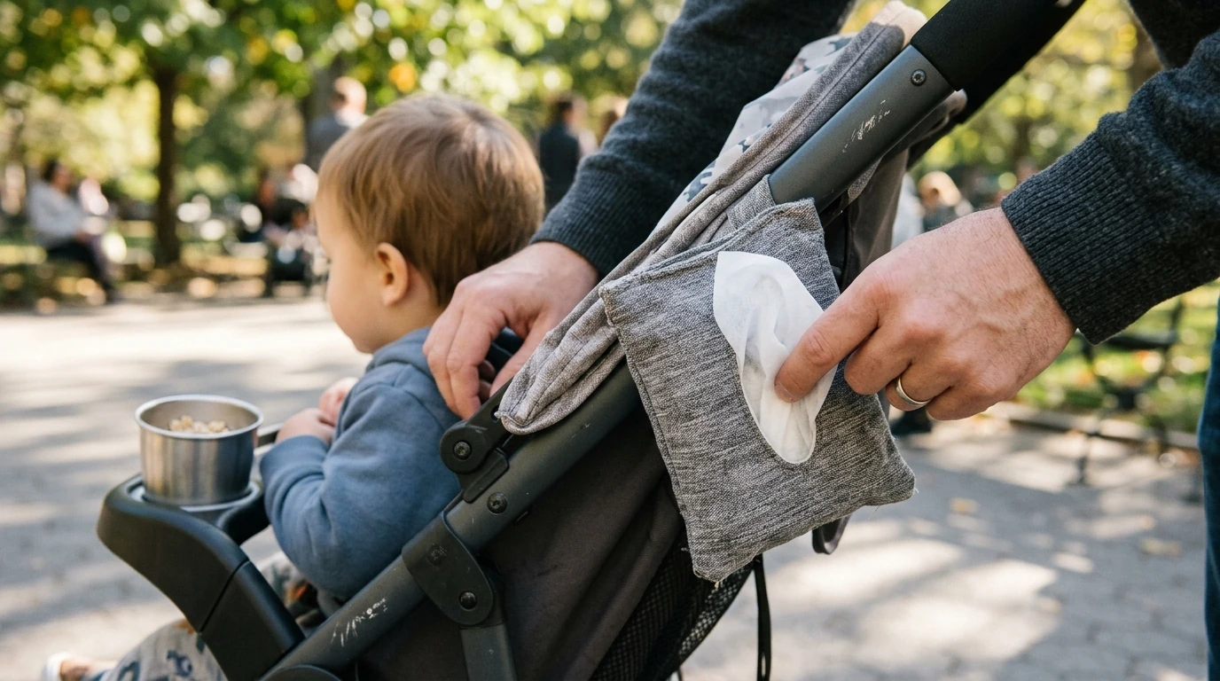 Portable Wet Wipes Pouch: Reusable, Easy One-Hand Pull