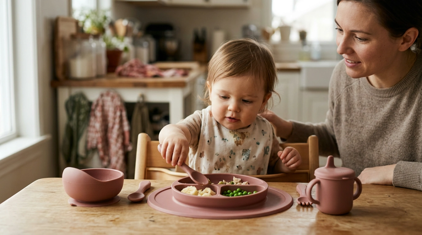 5-Piece Silicone Baby Feeding Set: A Mealtime Guide