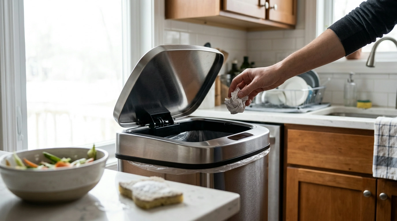 Best Touchless Trash Can for Kitchens: Size, Sensor, Odor